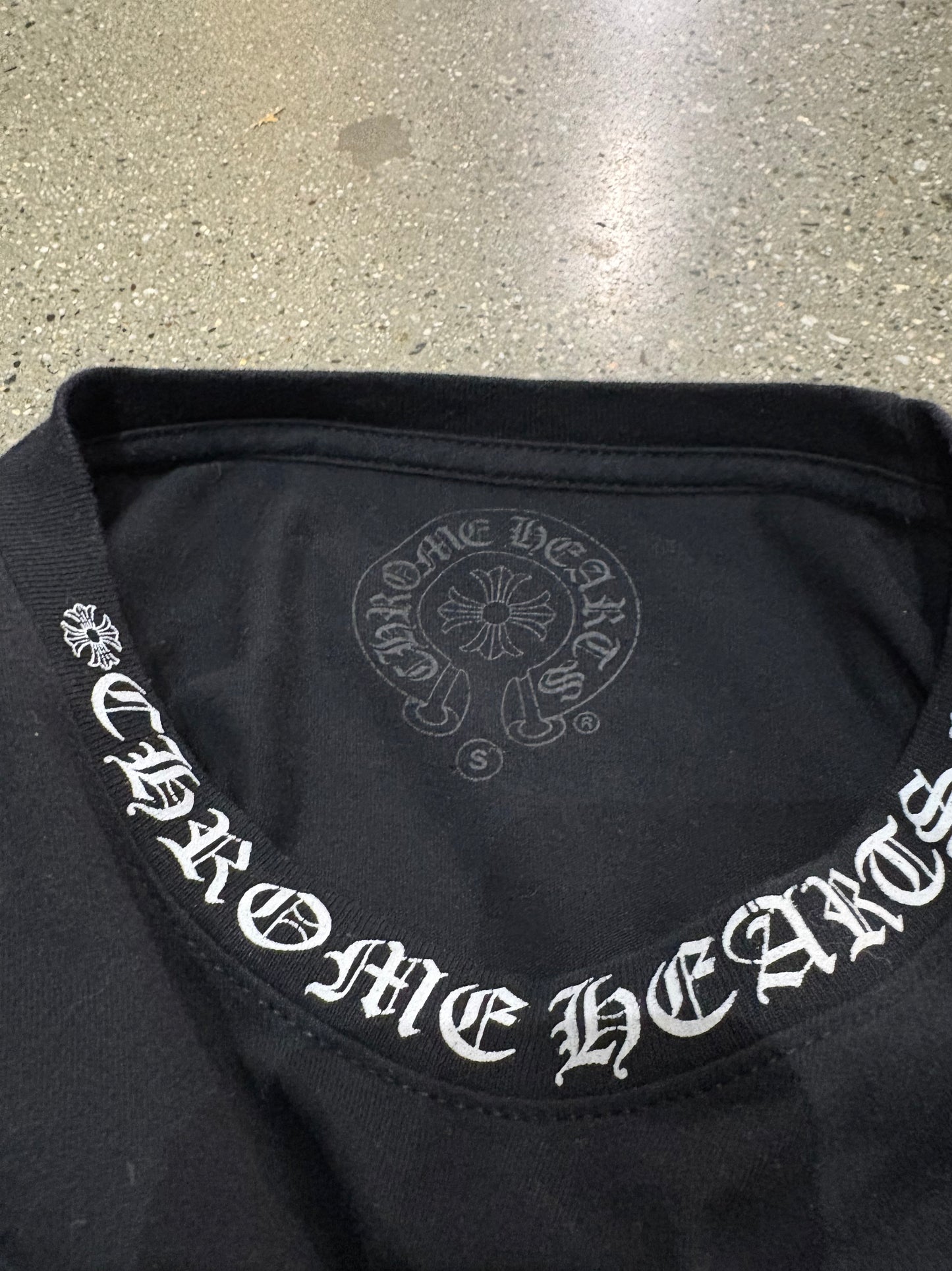 (S) Chrome Hearts Script Longsleeve