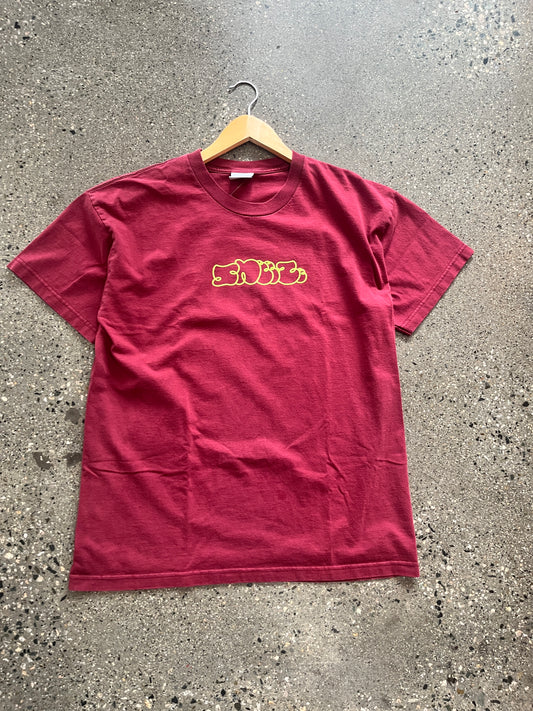 (XL) Sneeze Magazine Tee - Wine Red
