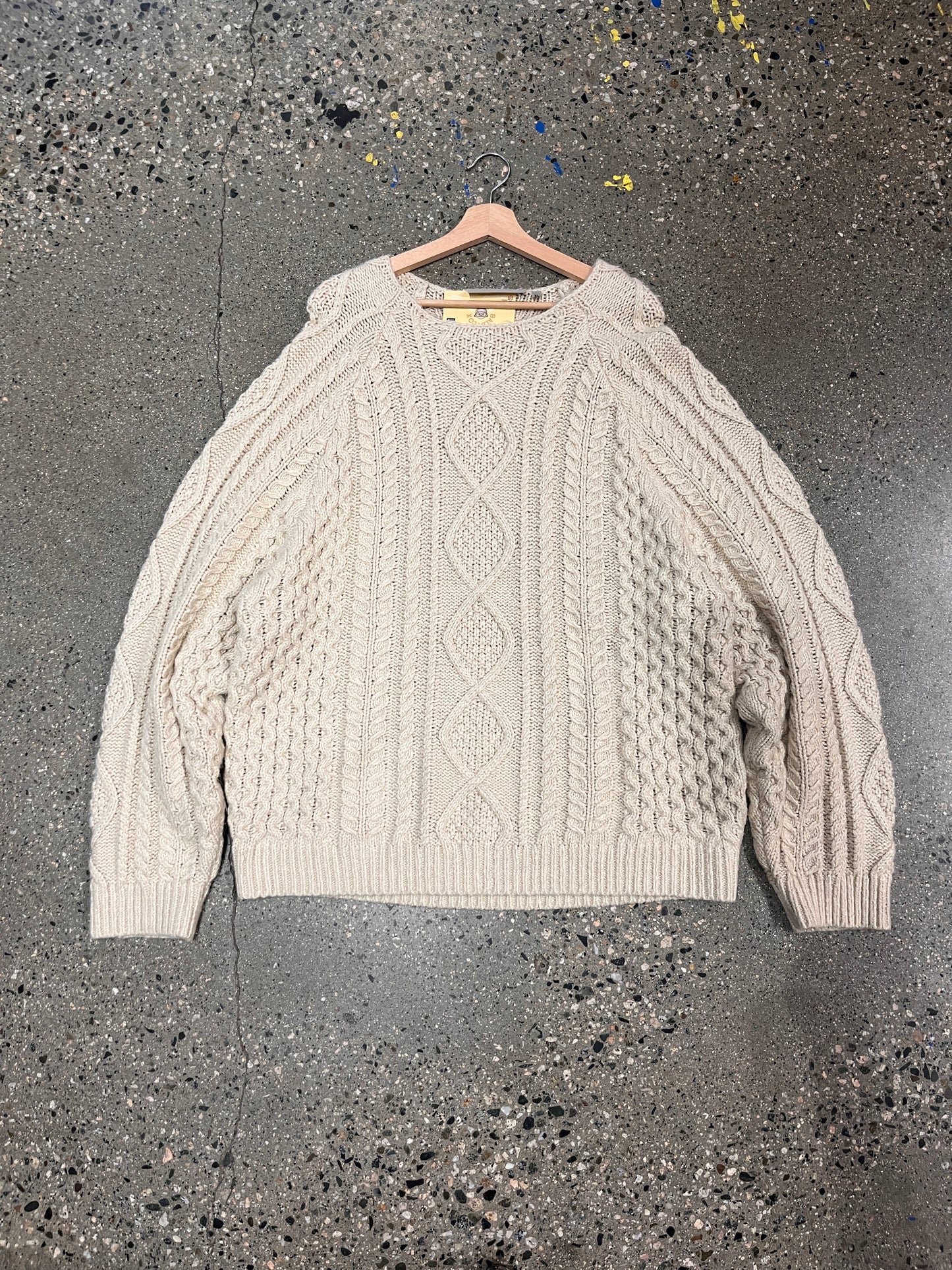 (XL/2X) VIC7 - Essentials FOG Cable Knit