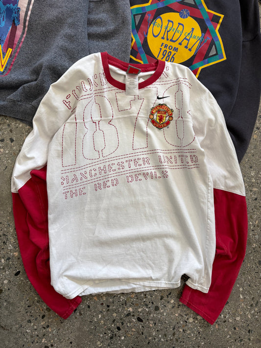 (XS) Nike MANU LS tee