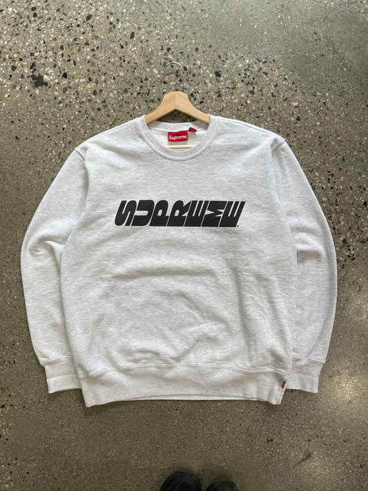 (L) Supreme Slanted Spell out Crew