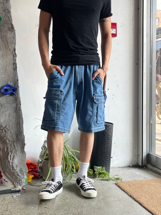 36” wrangler cargo jorts