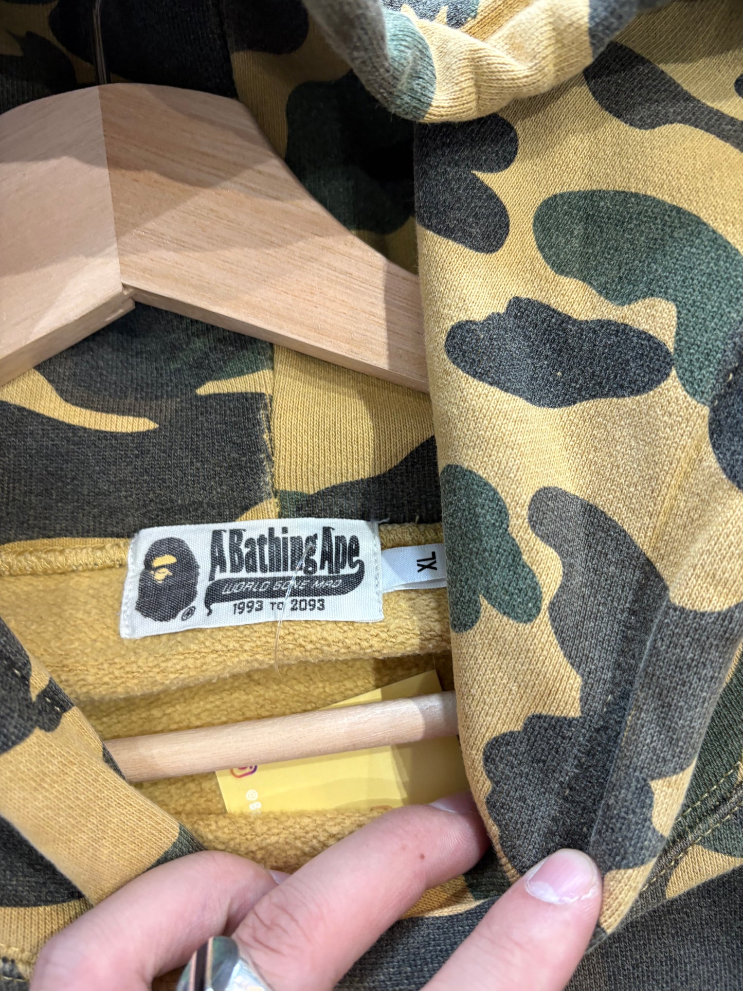 (XL) Bape Camo Pullover Hoodie