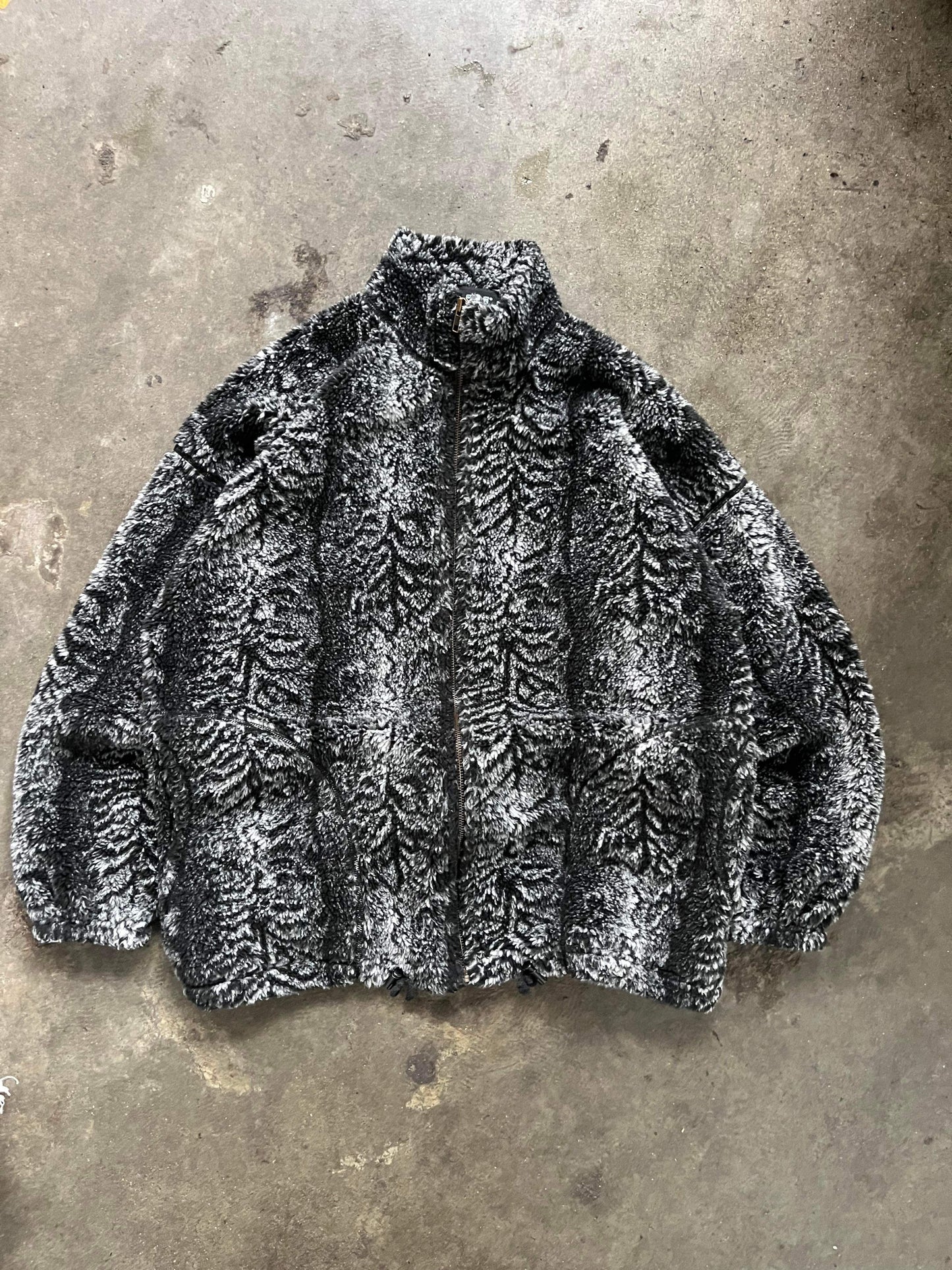 (M/L) Vintage Deep Pile Fleece