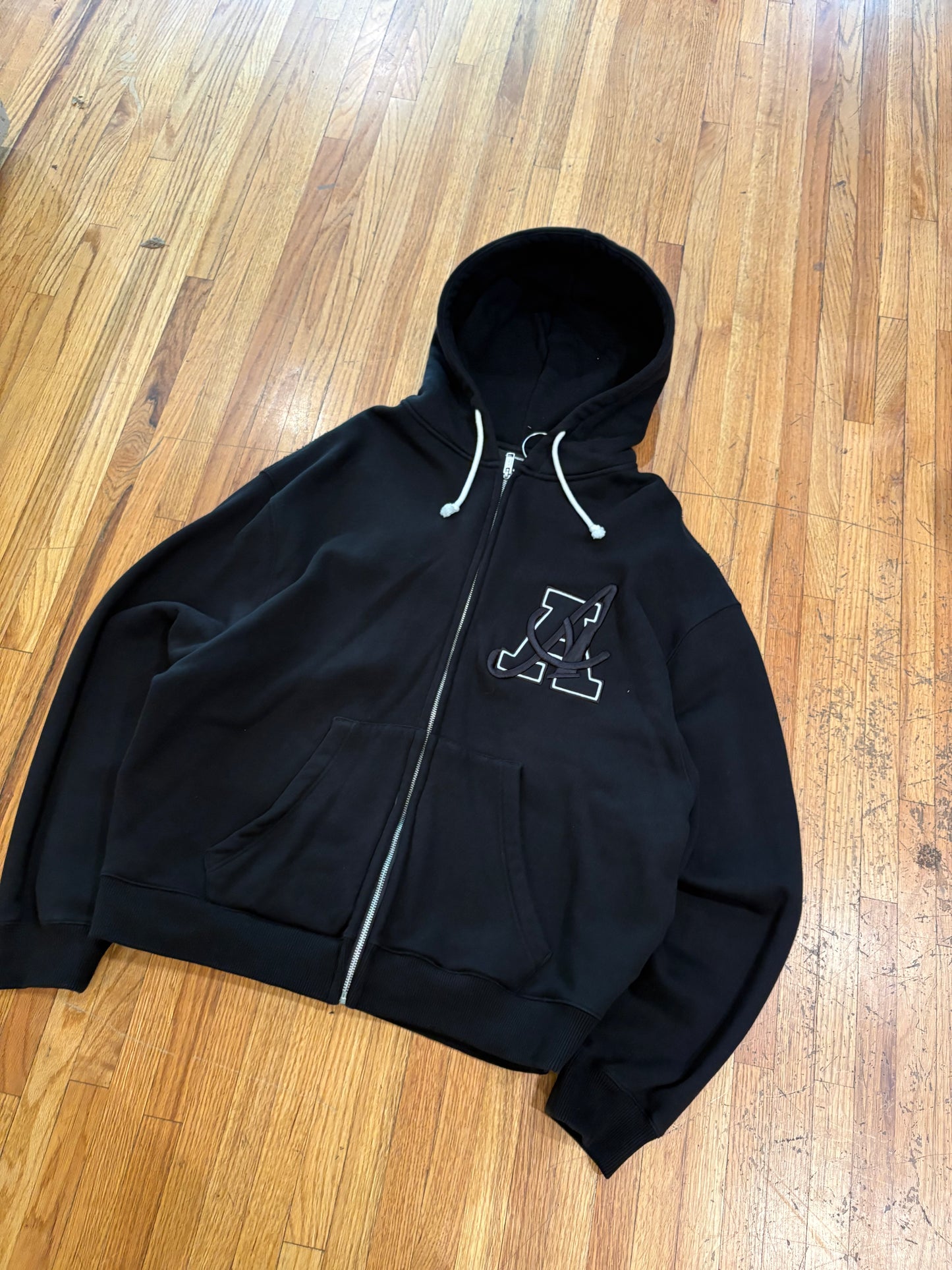 (XL) Axel Arigato Heavy Terry Cotton Zip