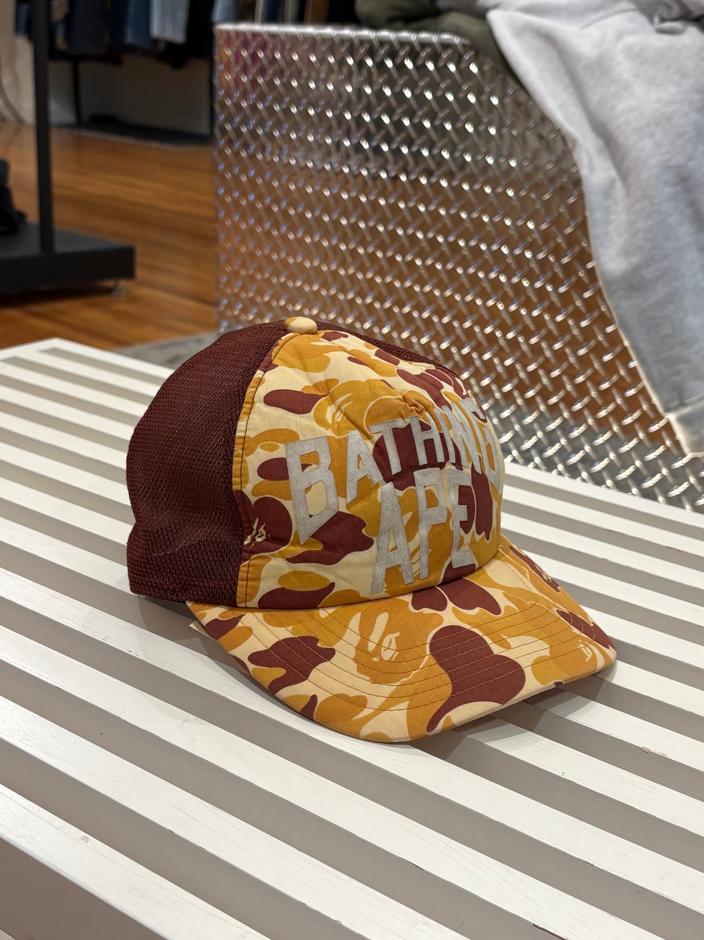 (OSFA) Bape Trucker ( as is )