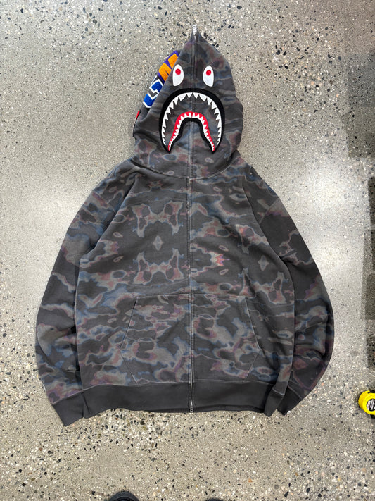 Bape Full Zip Heat Thermal Color Changing