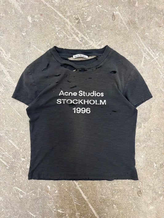 Acne Studios Stockholm Staple Tee Distressed