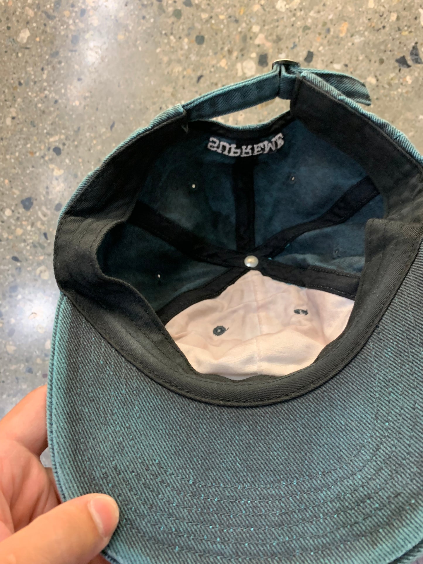 (OS) Supreme Washed Twill Cap