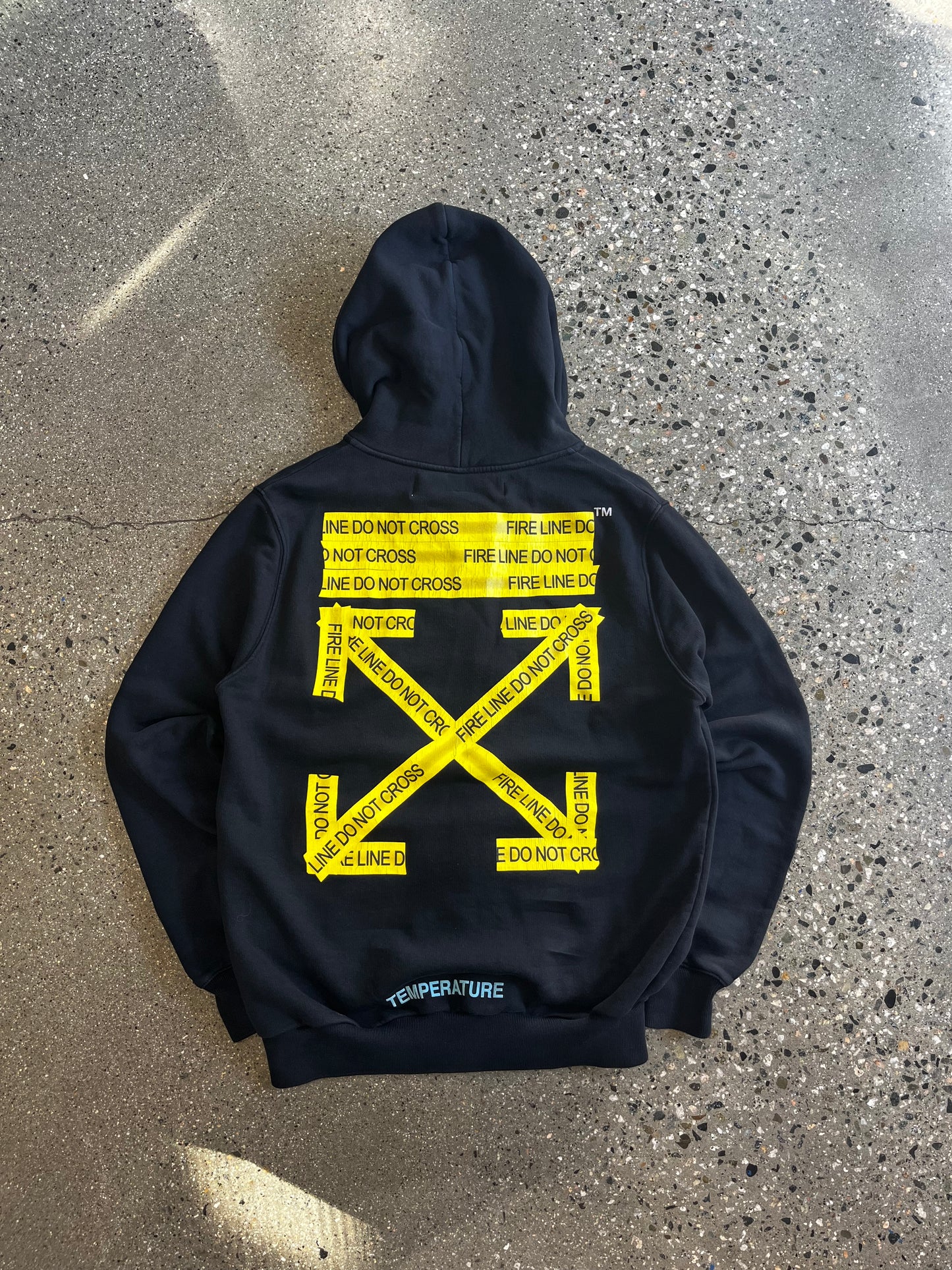 Off-White Caution Tape Hoodie