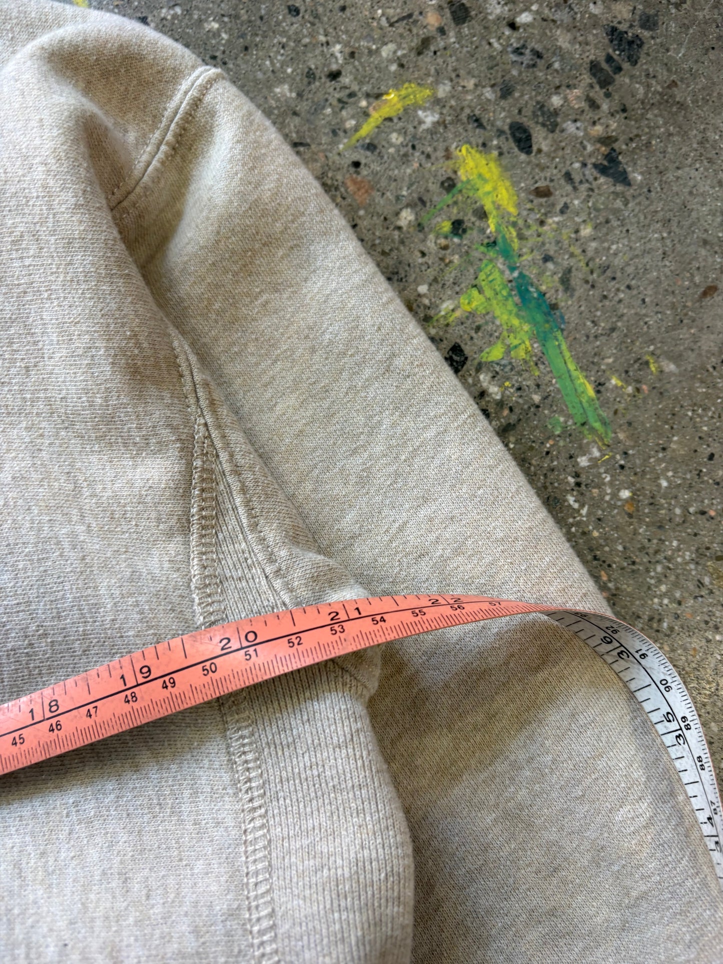 (S) Polo Ralph Lauren Zip Cream Hoodie