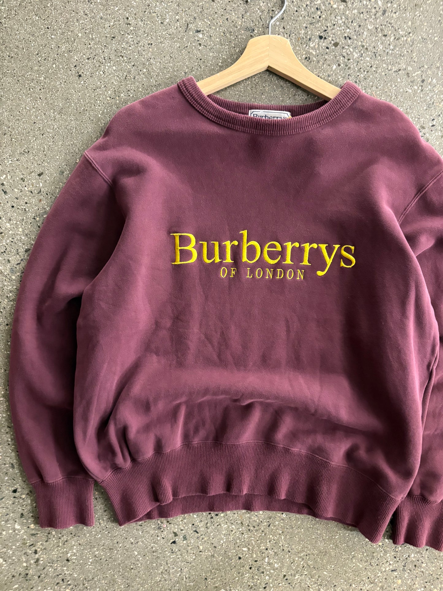 Burberry London Crewneck Script