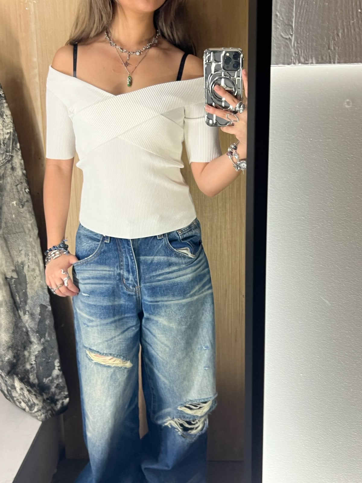 (Women’s XS/S) Sandro Paris Knitted Top ( retailed for $480)