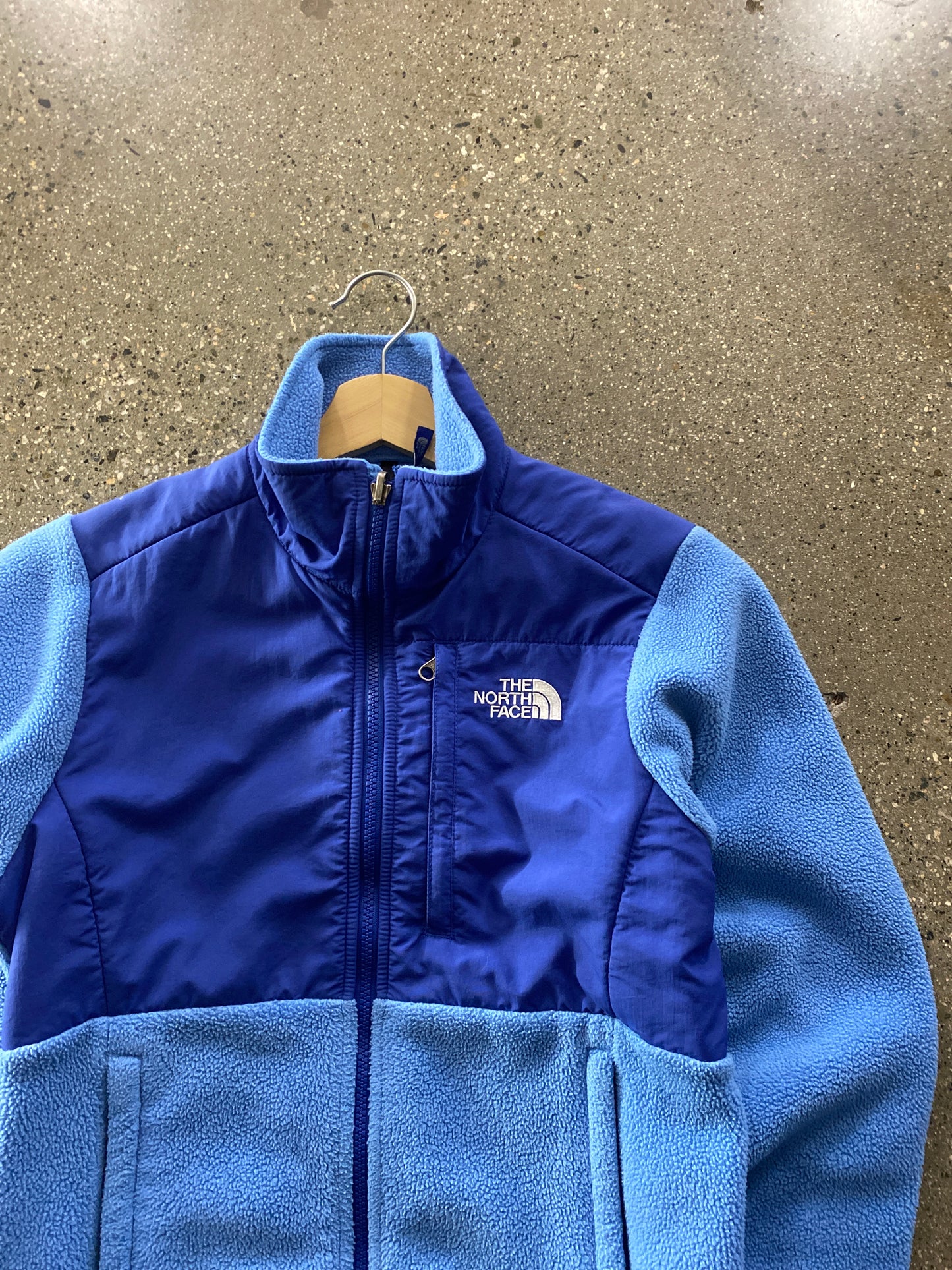 (Womens XS) north face ocean blue denali