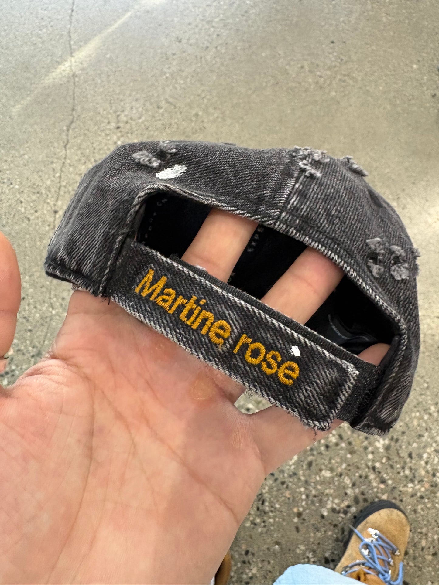 Martine Rose Broke the Ink Wash Cap