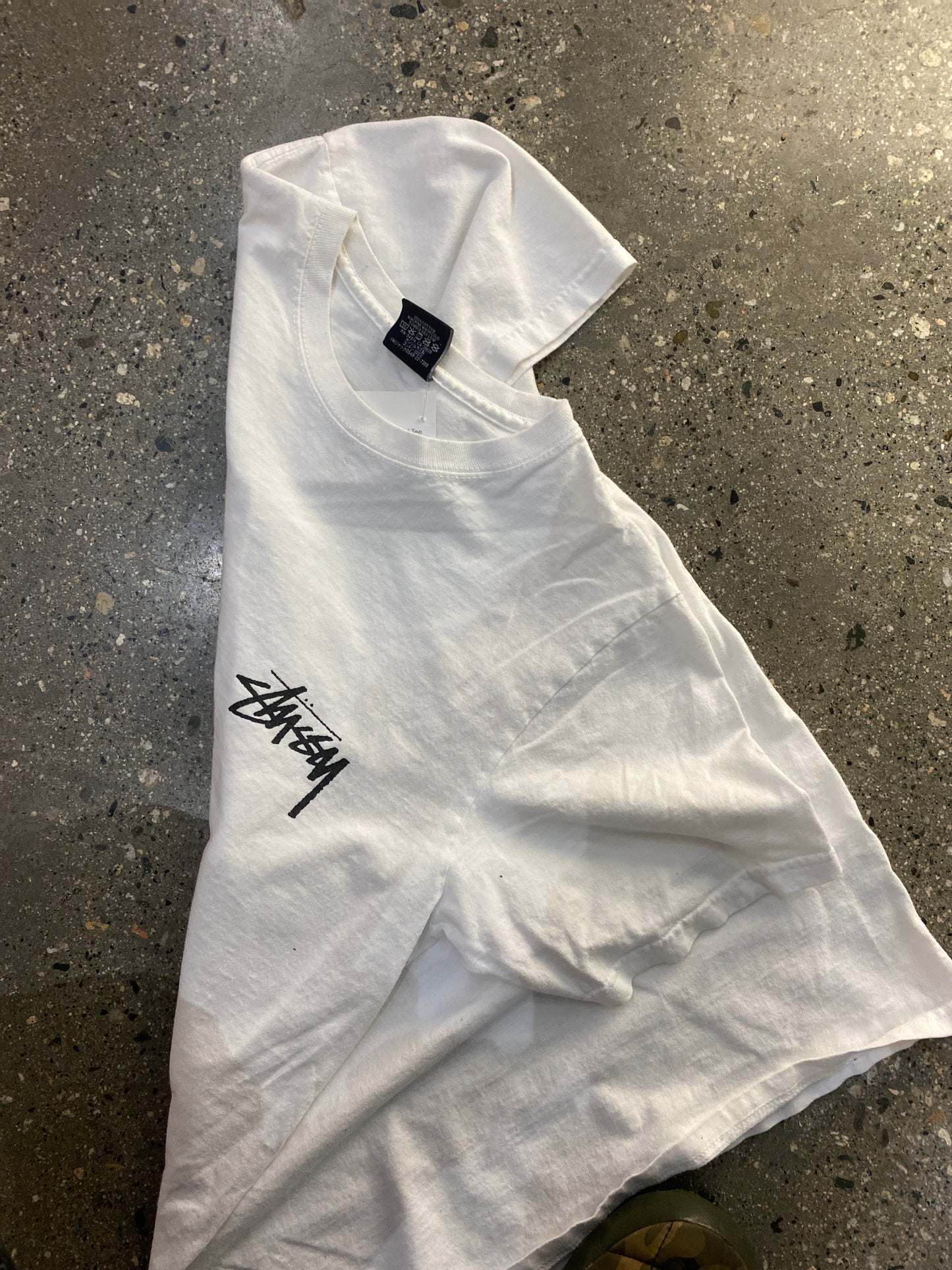 (S) Stussy Deck of Cards Doublesided Tee