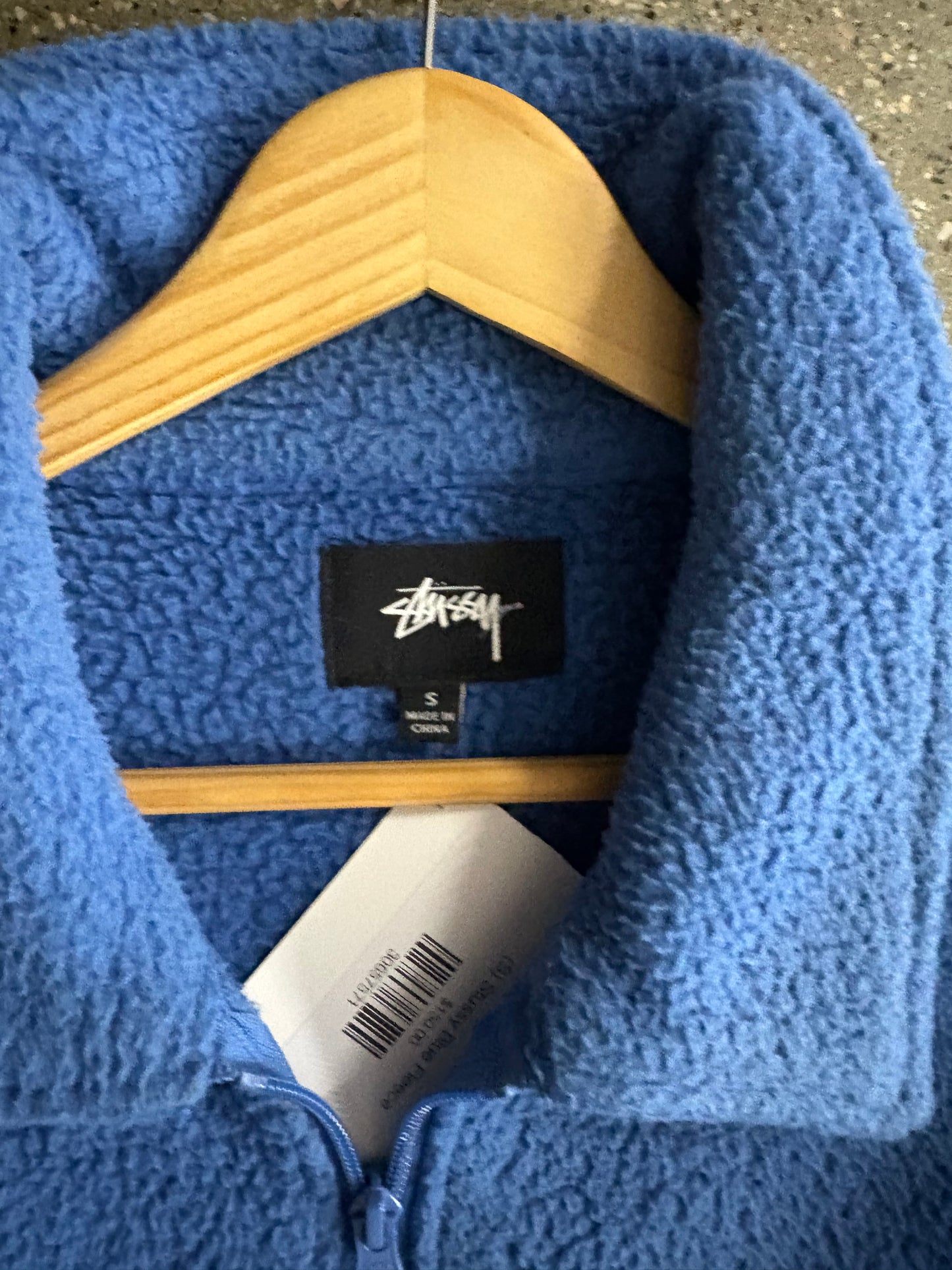 (S) Stussy Blue Fleece