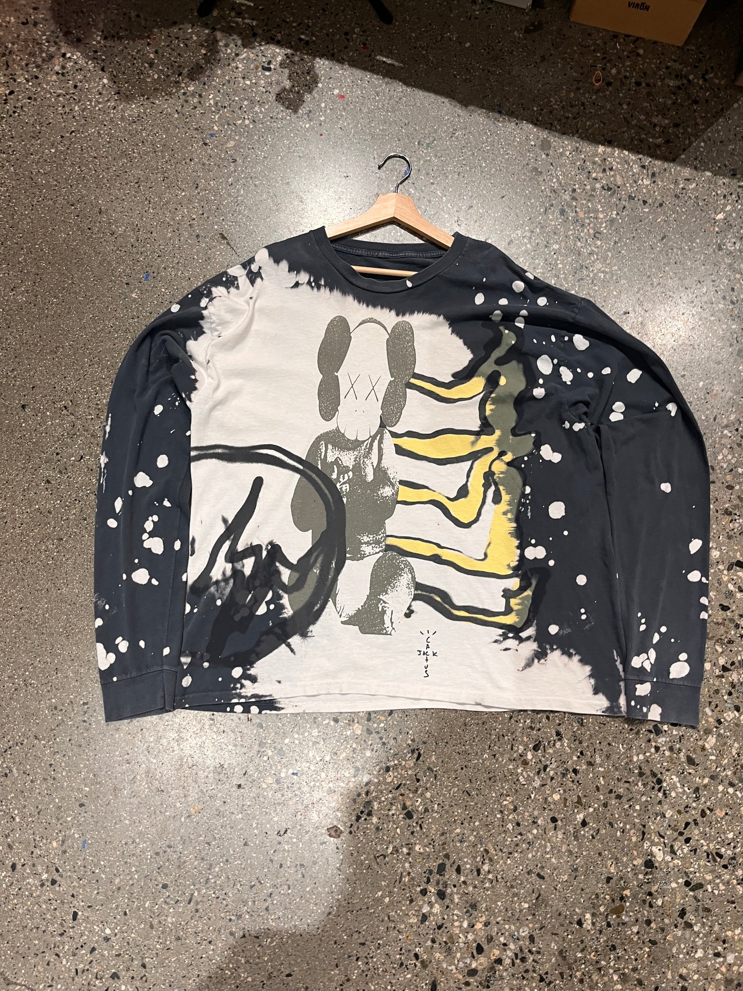 (Tagged XL fits XXL) Kaws x Cactus Jack Longsleeve