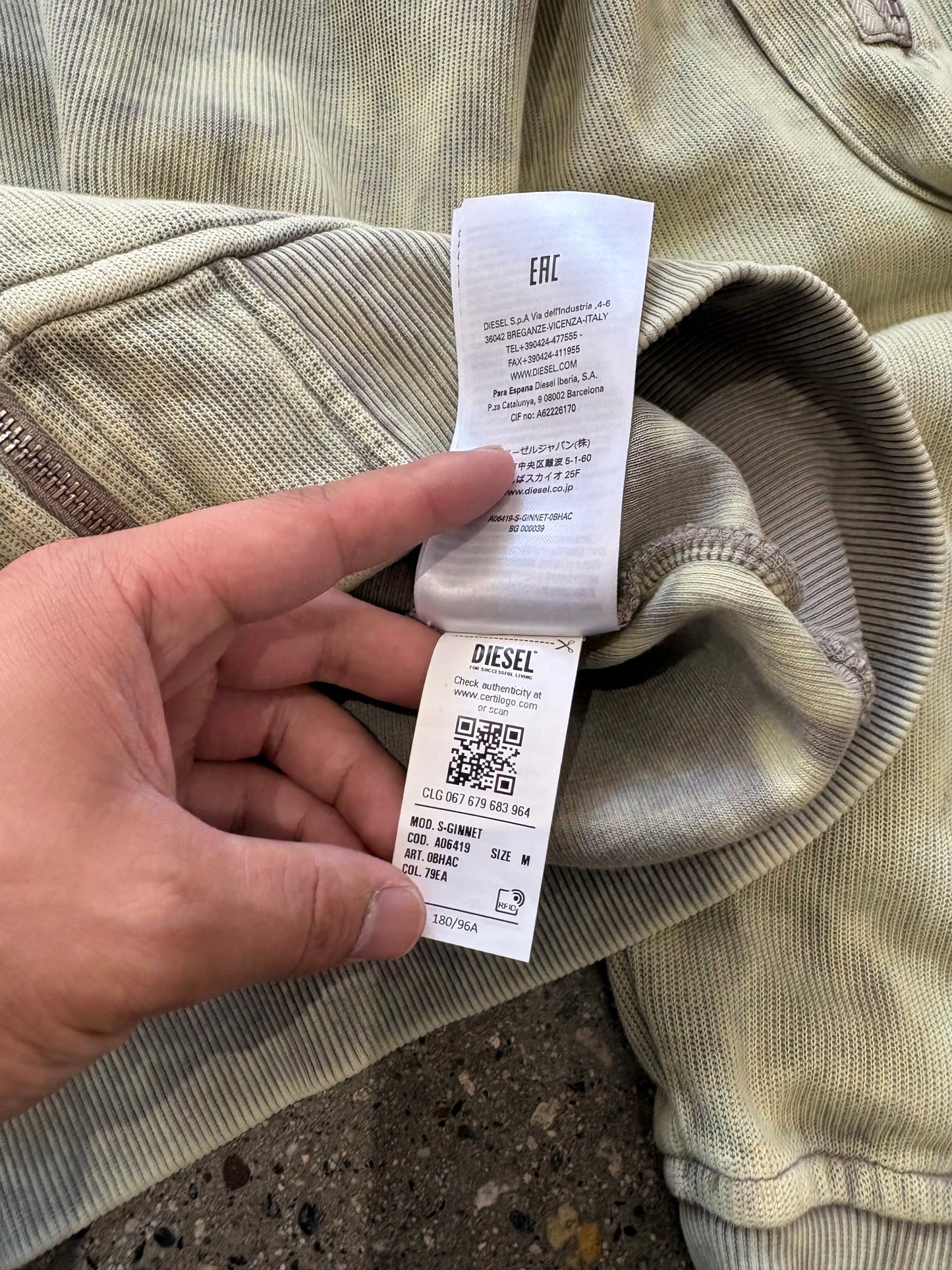 (M) Diesel S-Ginnet Bomber Jkt