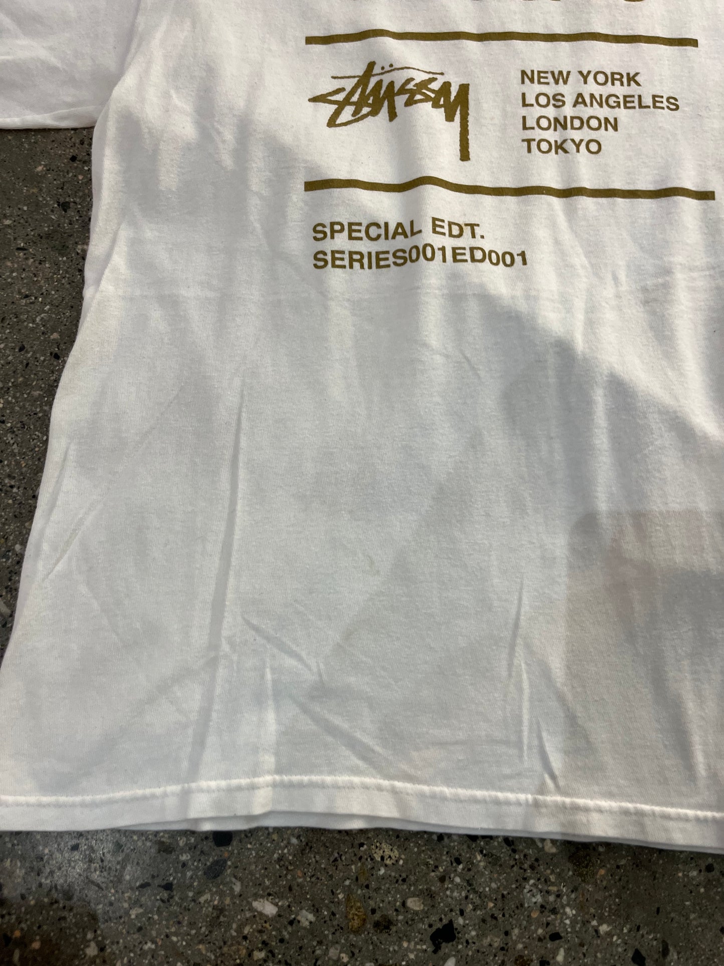 (S) Stussy x Incase Special Edition Colab Tee