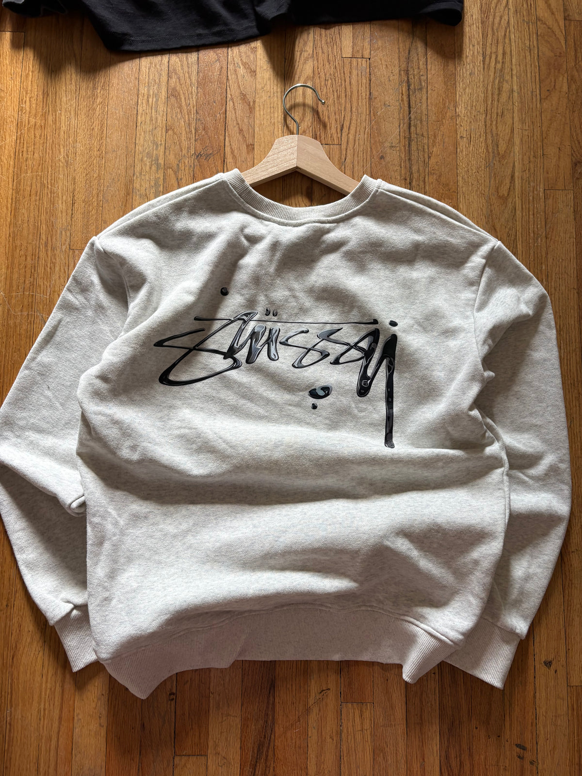 (s/m) Bootleg Stussy Liquid Crewneck
