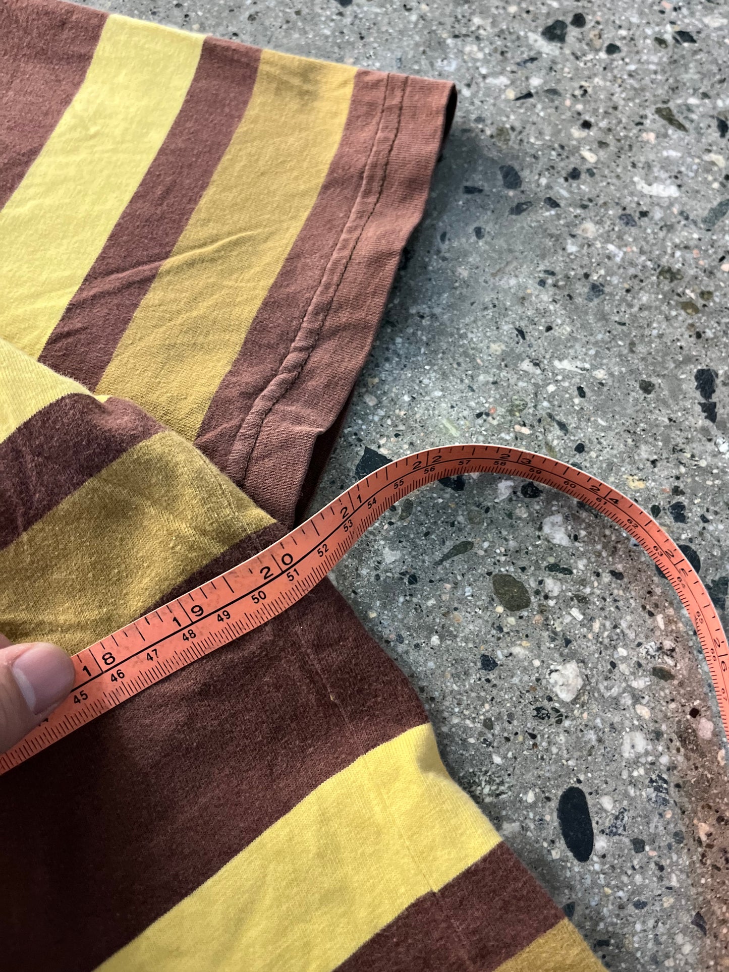 (M/L) 90s Stussy Stripe Tee