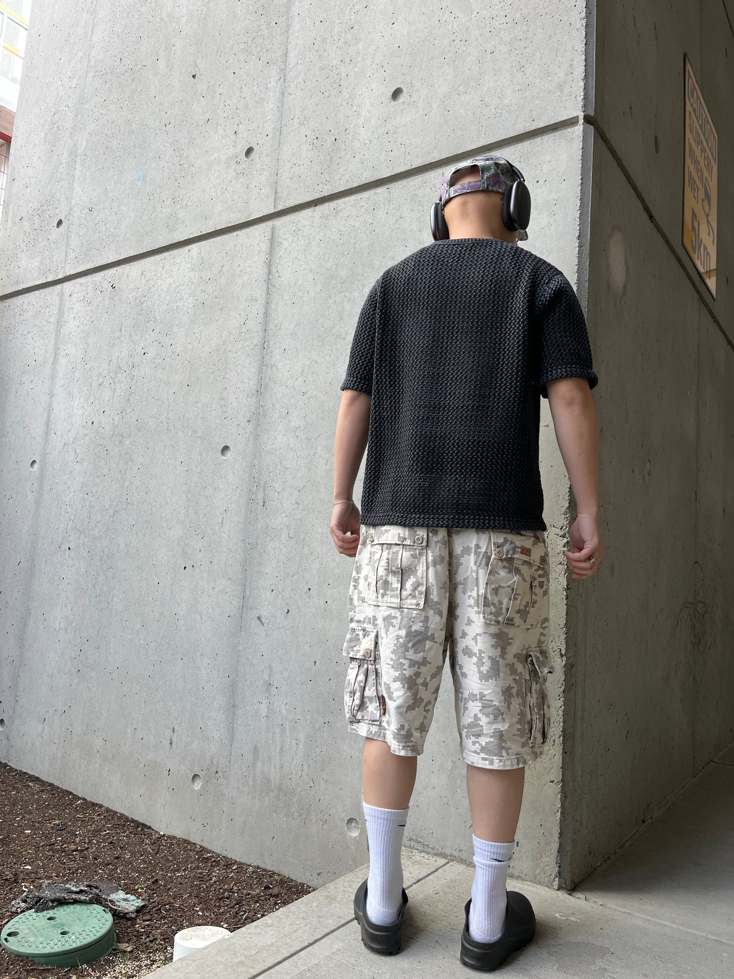 (34”) 90’s Stussy Digi Camo Cargo Shorts