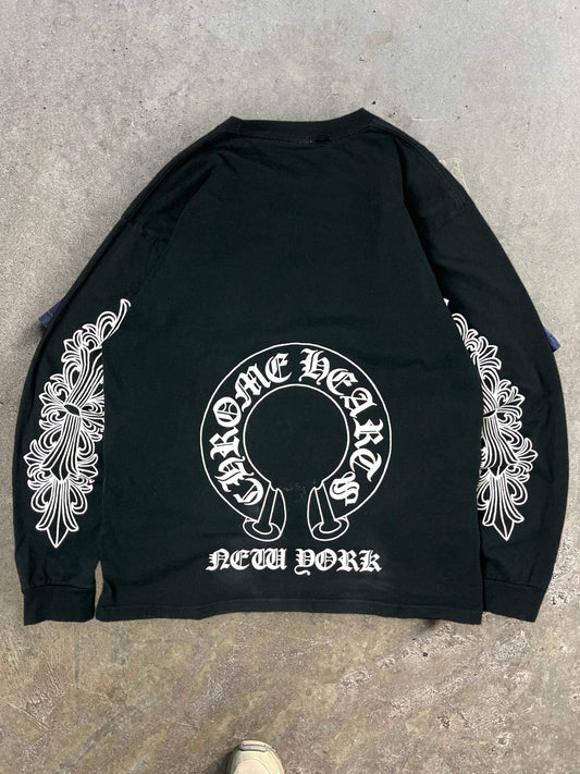 (XL/2X) 90’s Chrome Hearts NY LS
