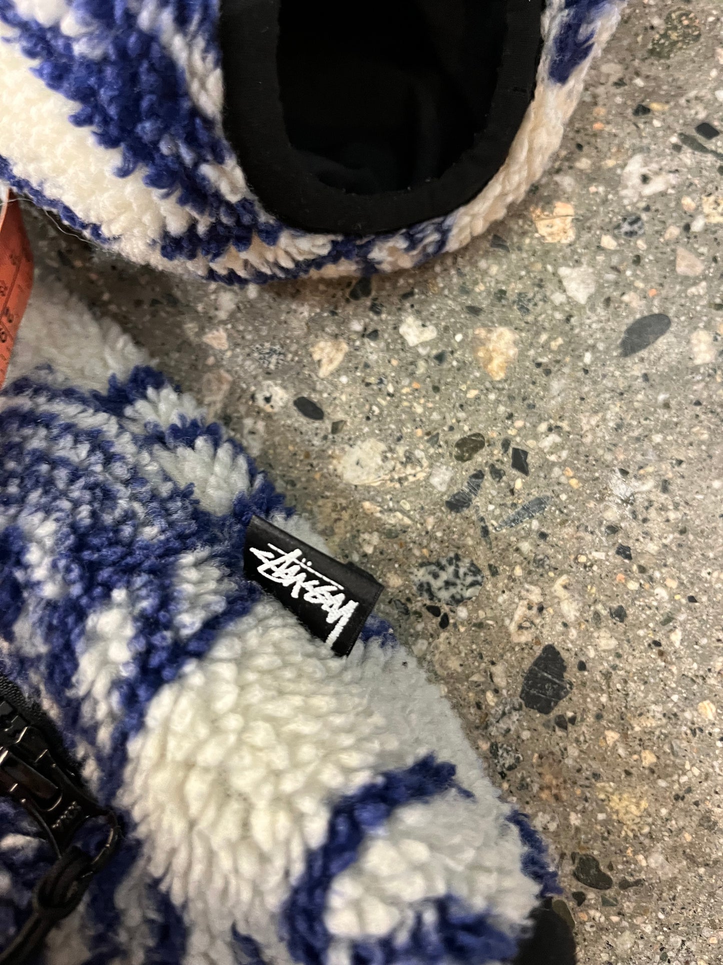 (S/M) Stussy Dragon Reversible Fleece