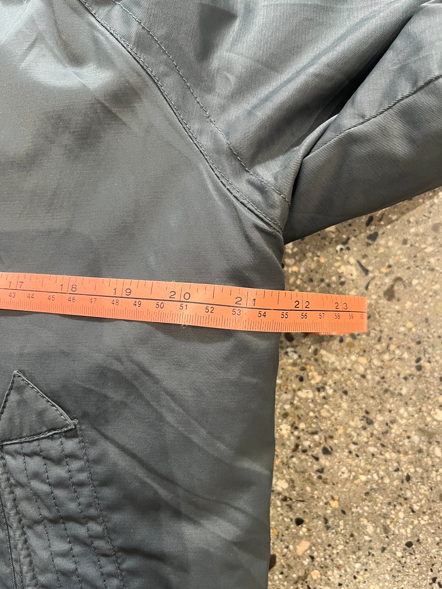 (M) Vintage Levi Military Bomber *zipper issue button works