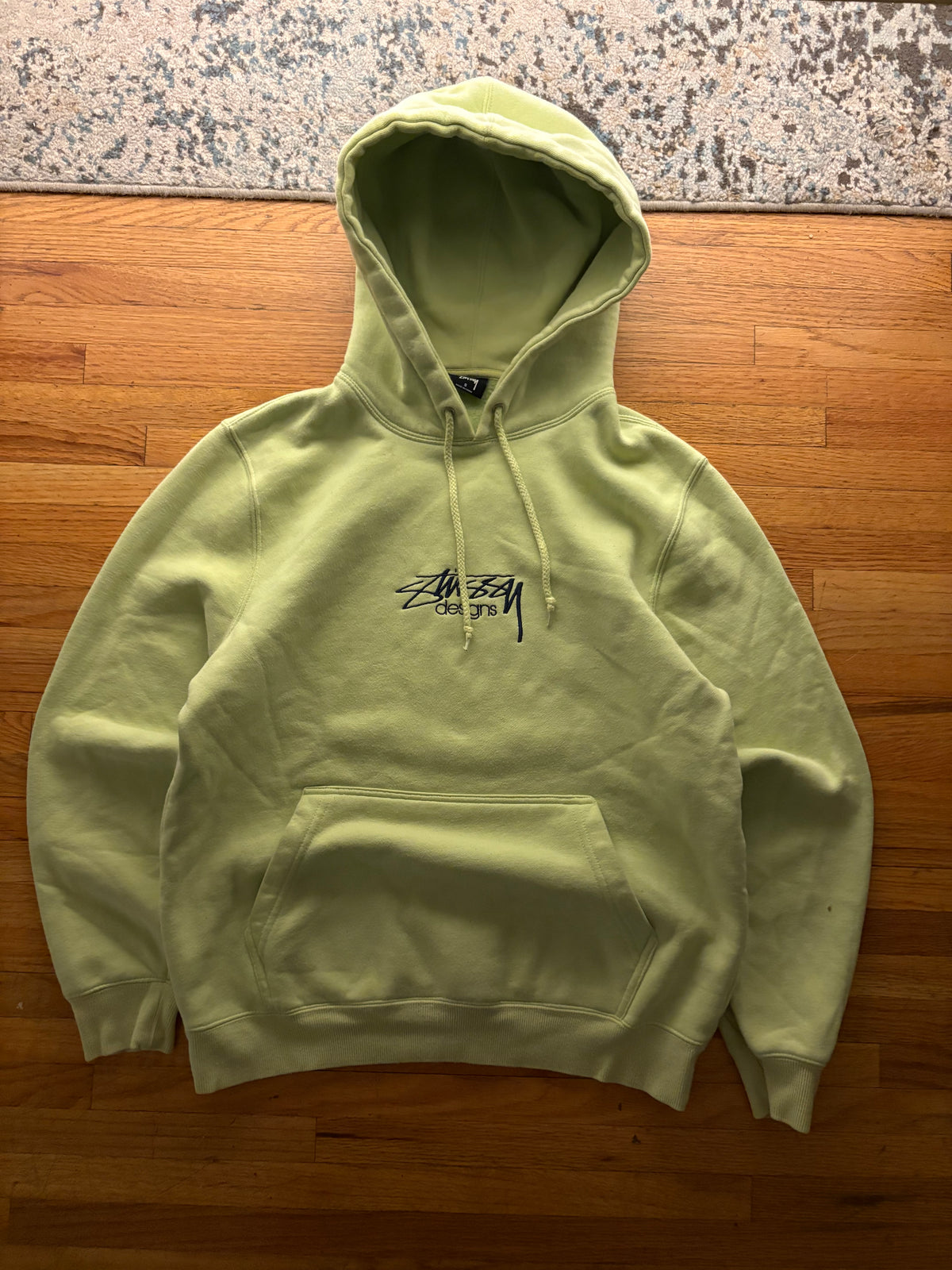 (S) Stussy Designs Green Hoodie