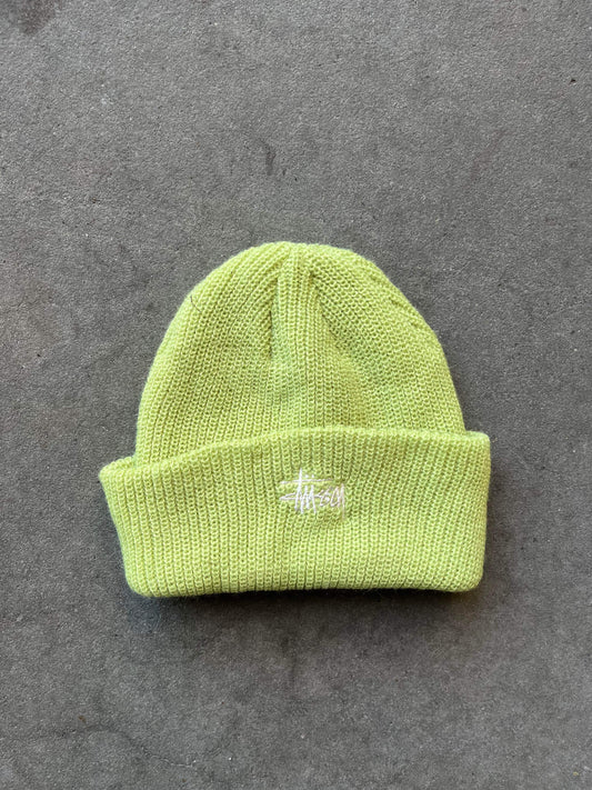 (OSFA) Stussy Lime Beanie