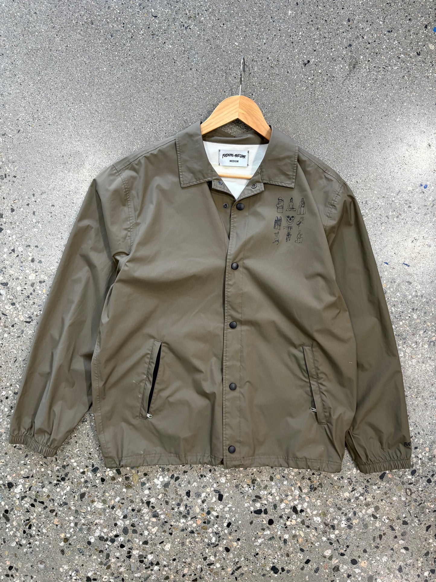 (M) F*cking Awesome Coach Jacket