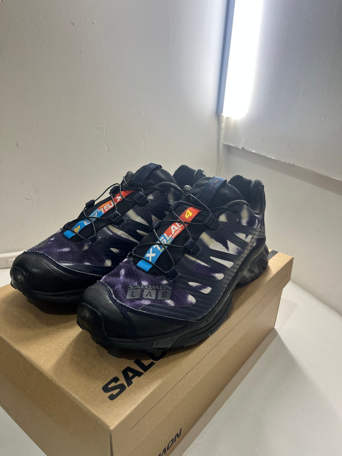 (Size 8US Men’s) Solomon XT6 GTS Purple