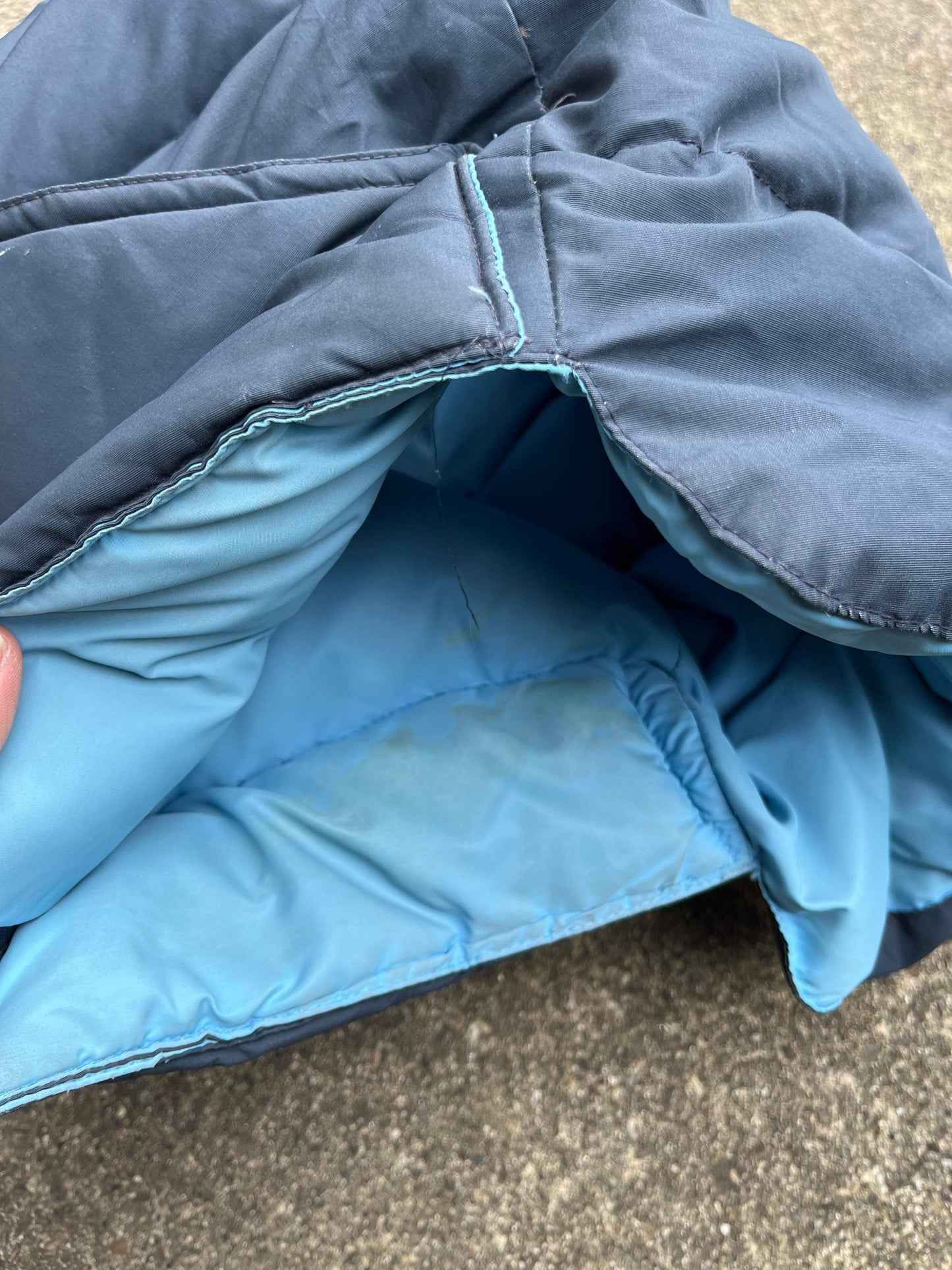 (S) 70’s Puffer Down Vest