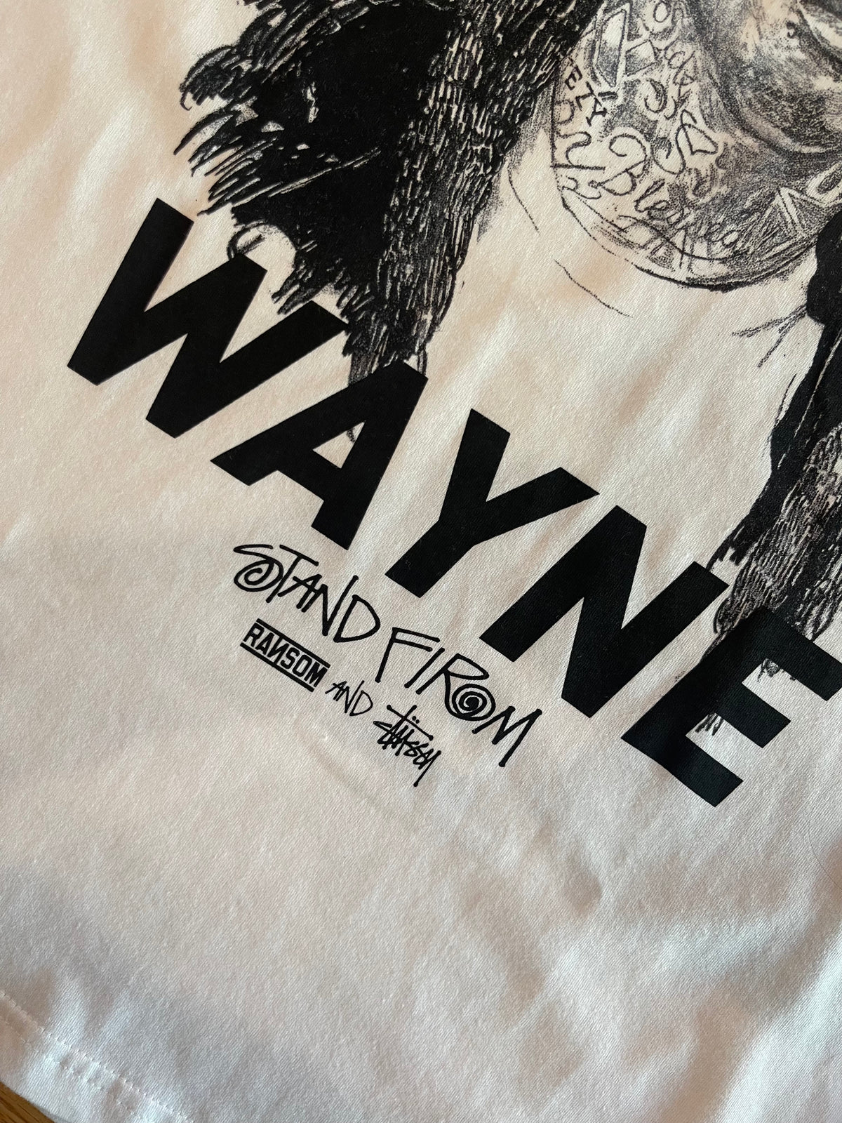 (S) Deadstock Unreleased 2010 Stussy 30th Anniversary “ Free Wayne” Tee - Comes with Dust Bag