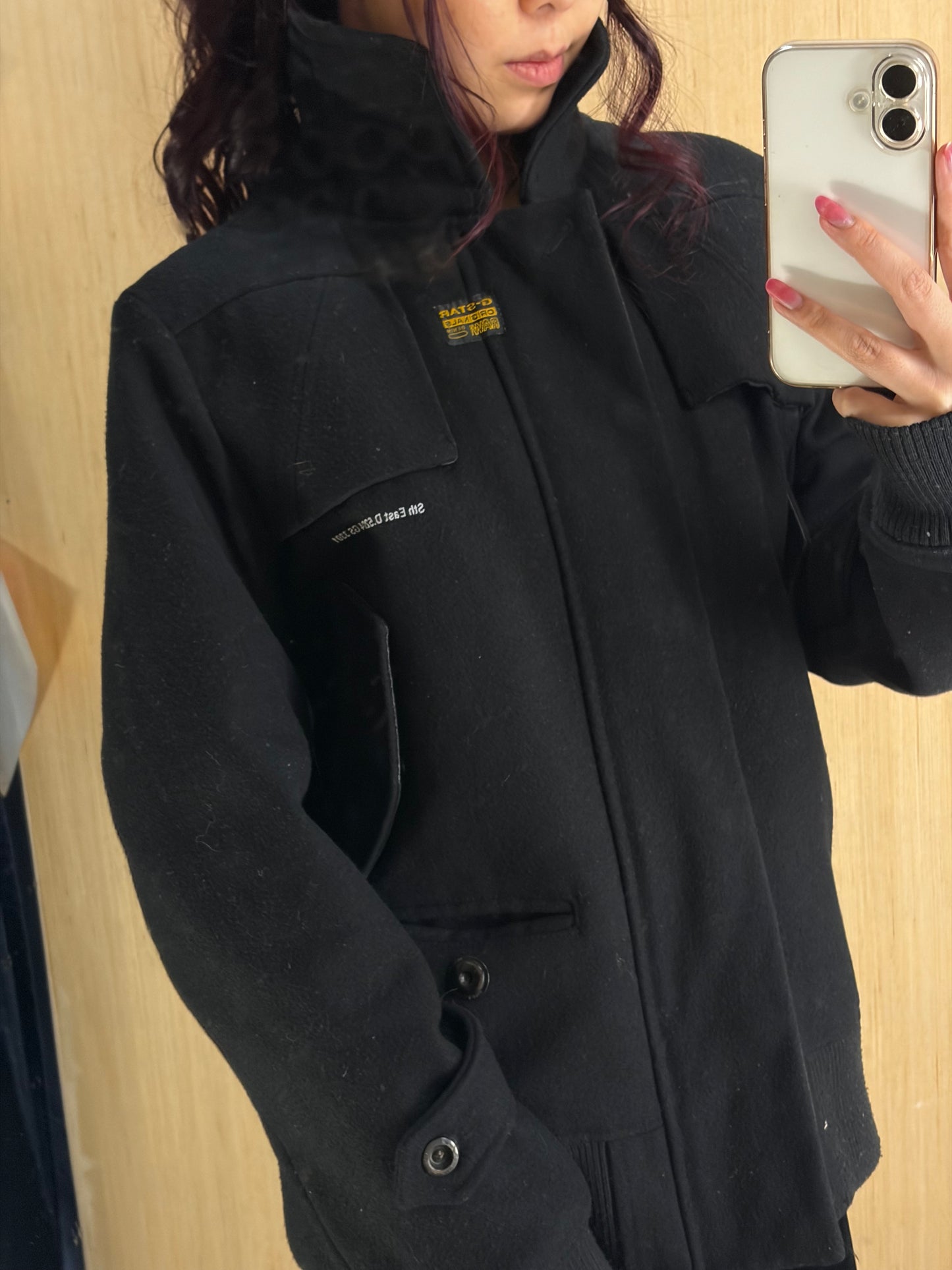 (M) G Star Wool Coat