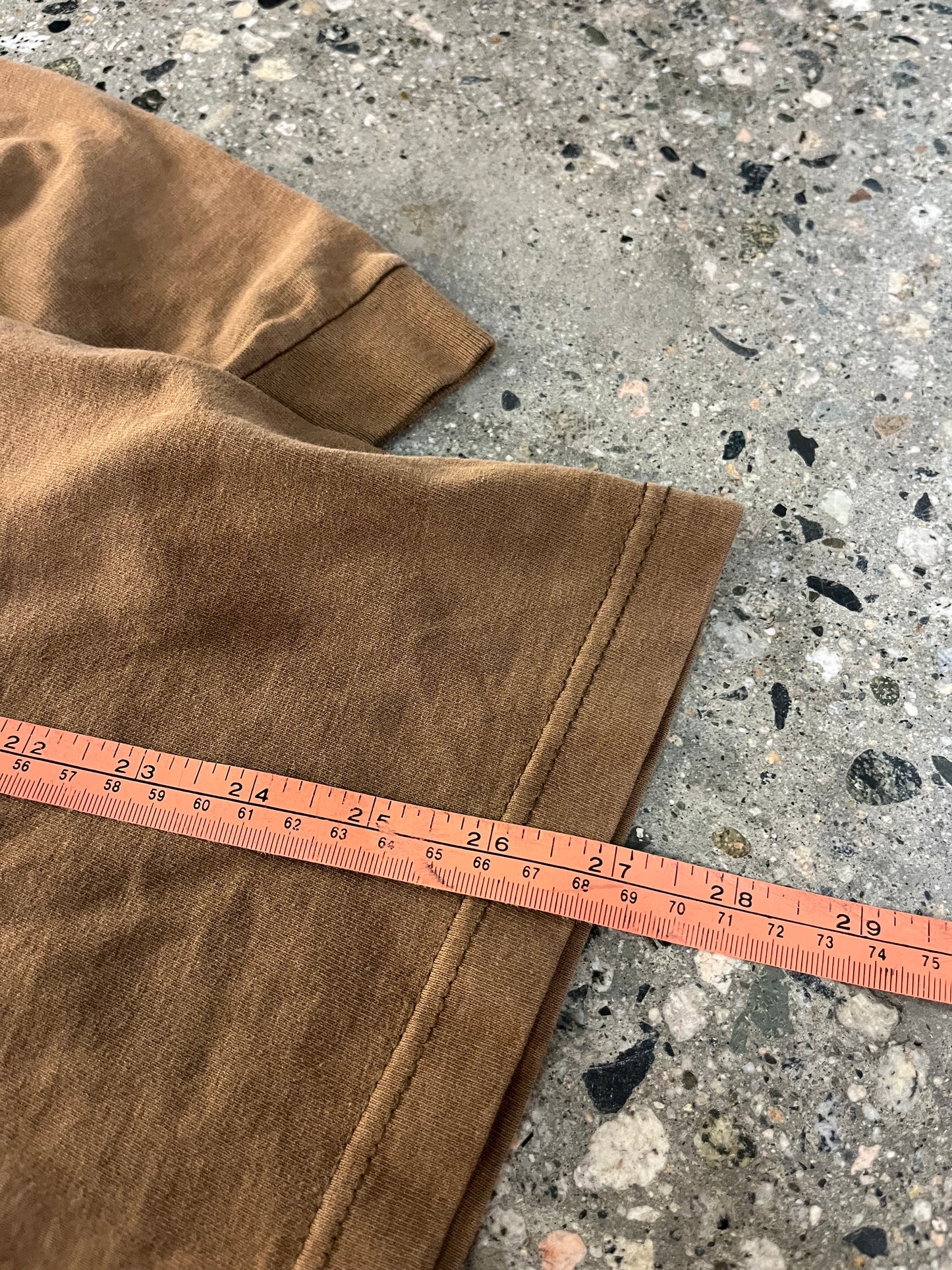 (m) Mid 2000s Stussy Revolution Brown LS