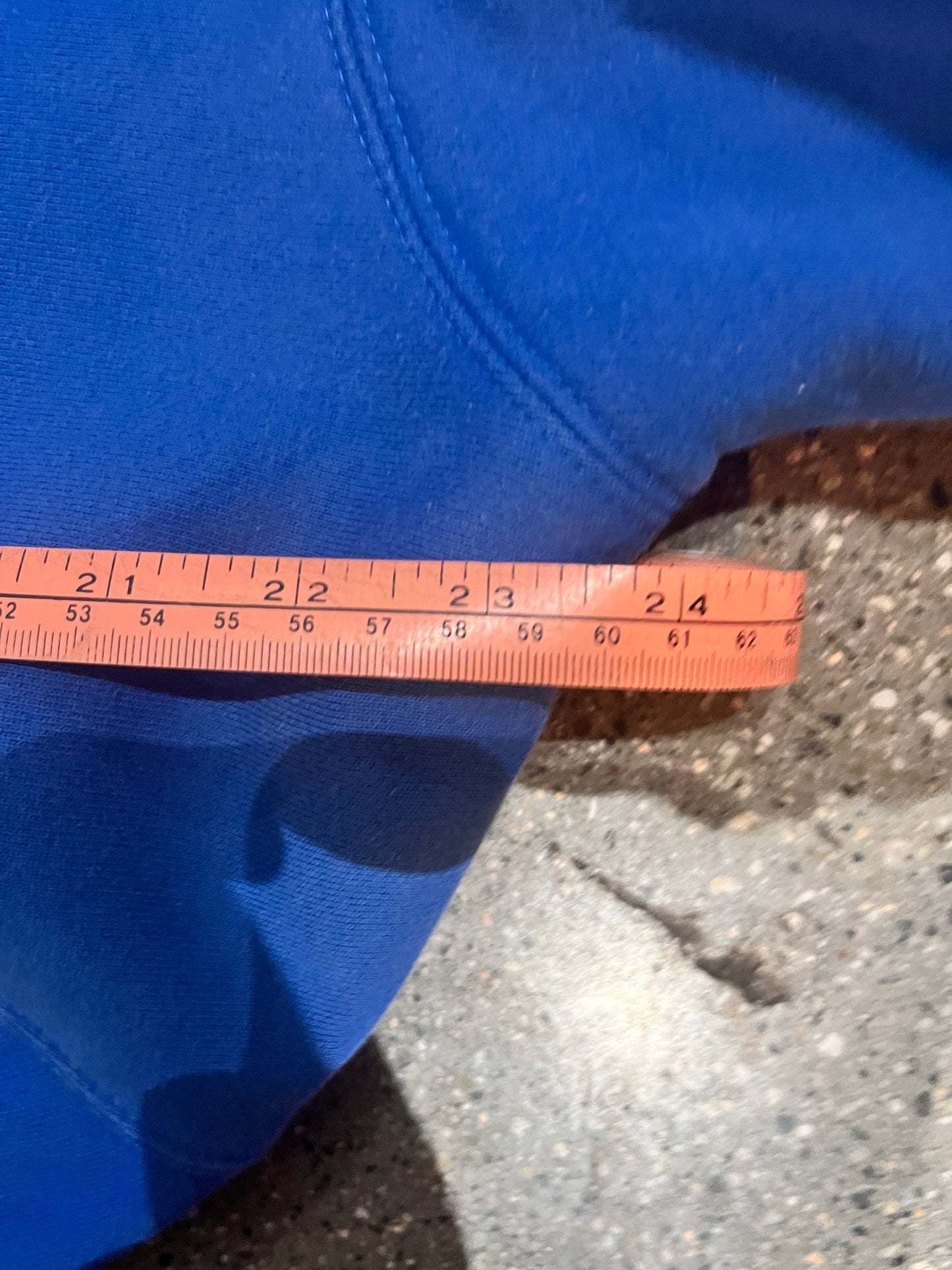 (S) Blue Tonal Stussy Hoodie Script