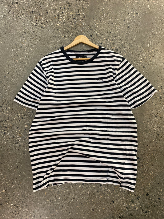 (XL) Stussy Zebra Stripe Tee