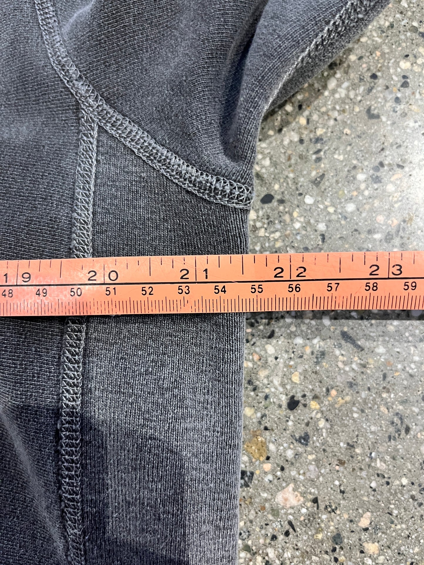 (L) Stussy Sunfaded Blank Grey Crewneck