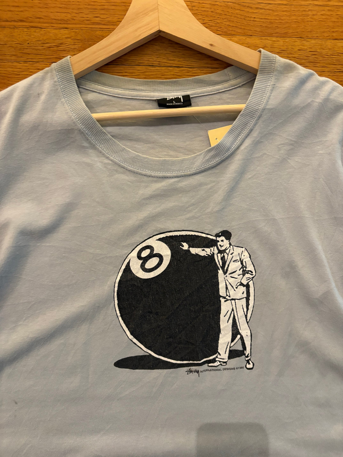 theerzy.co| (L) Stussy Man and 8Ball Tee