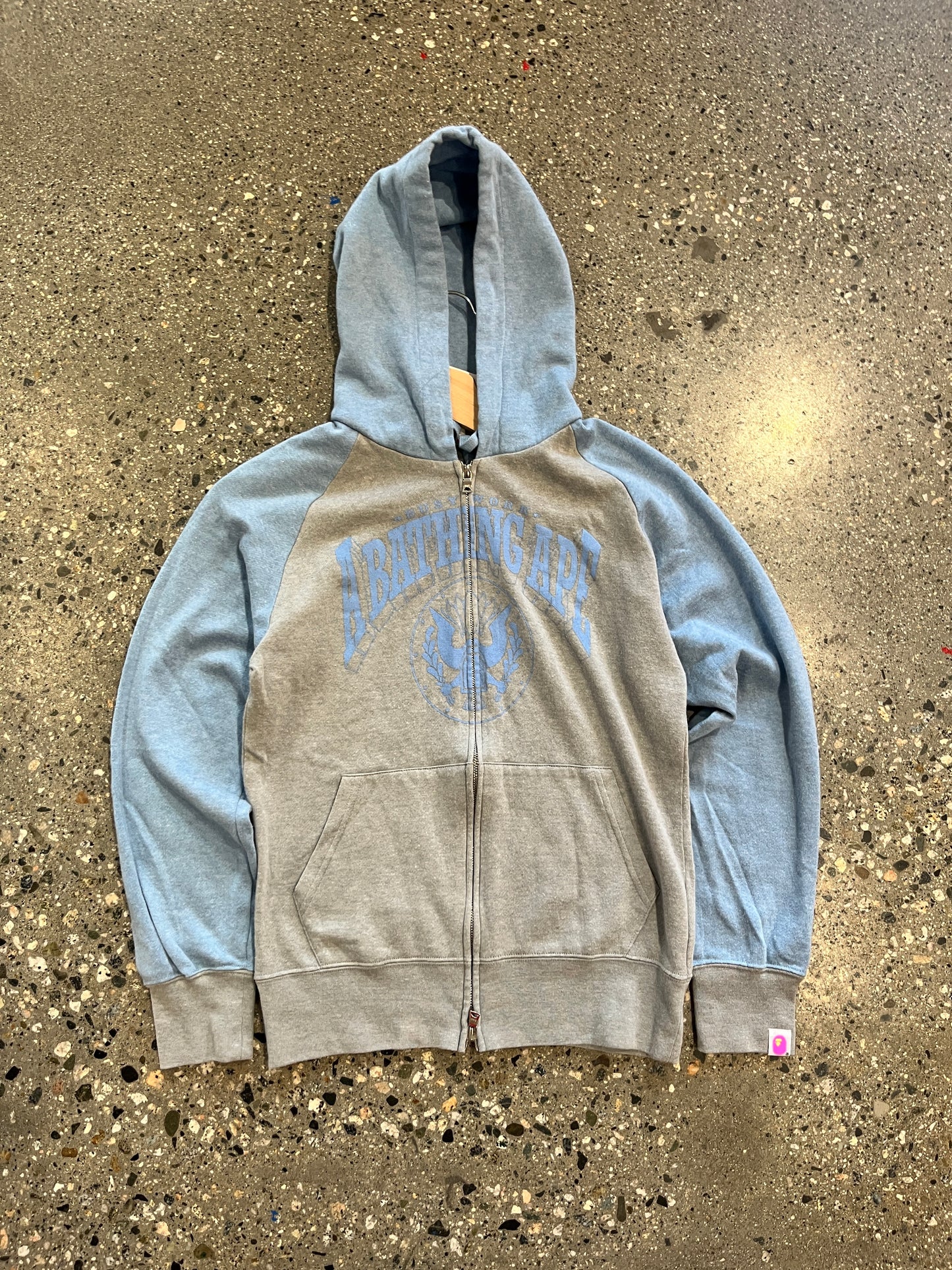 (Womens S) Bape Colorblock Hoodie
