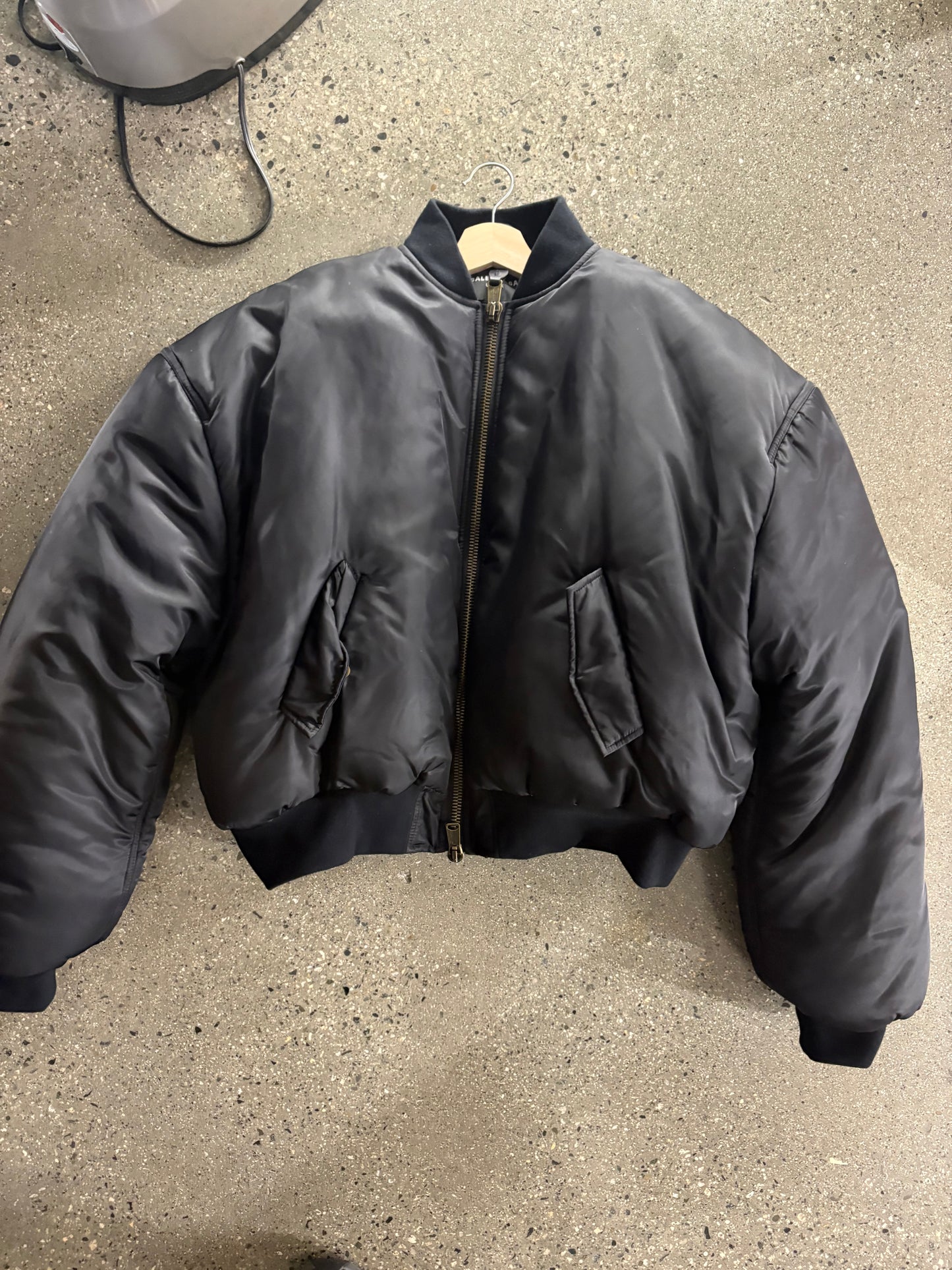 (S) Balenciaga SS23 Padded Nylon Jacket (Refails $3400)
