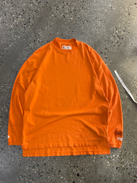 (M/L) B35 - Heron Preston Orange LS