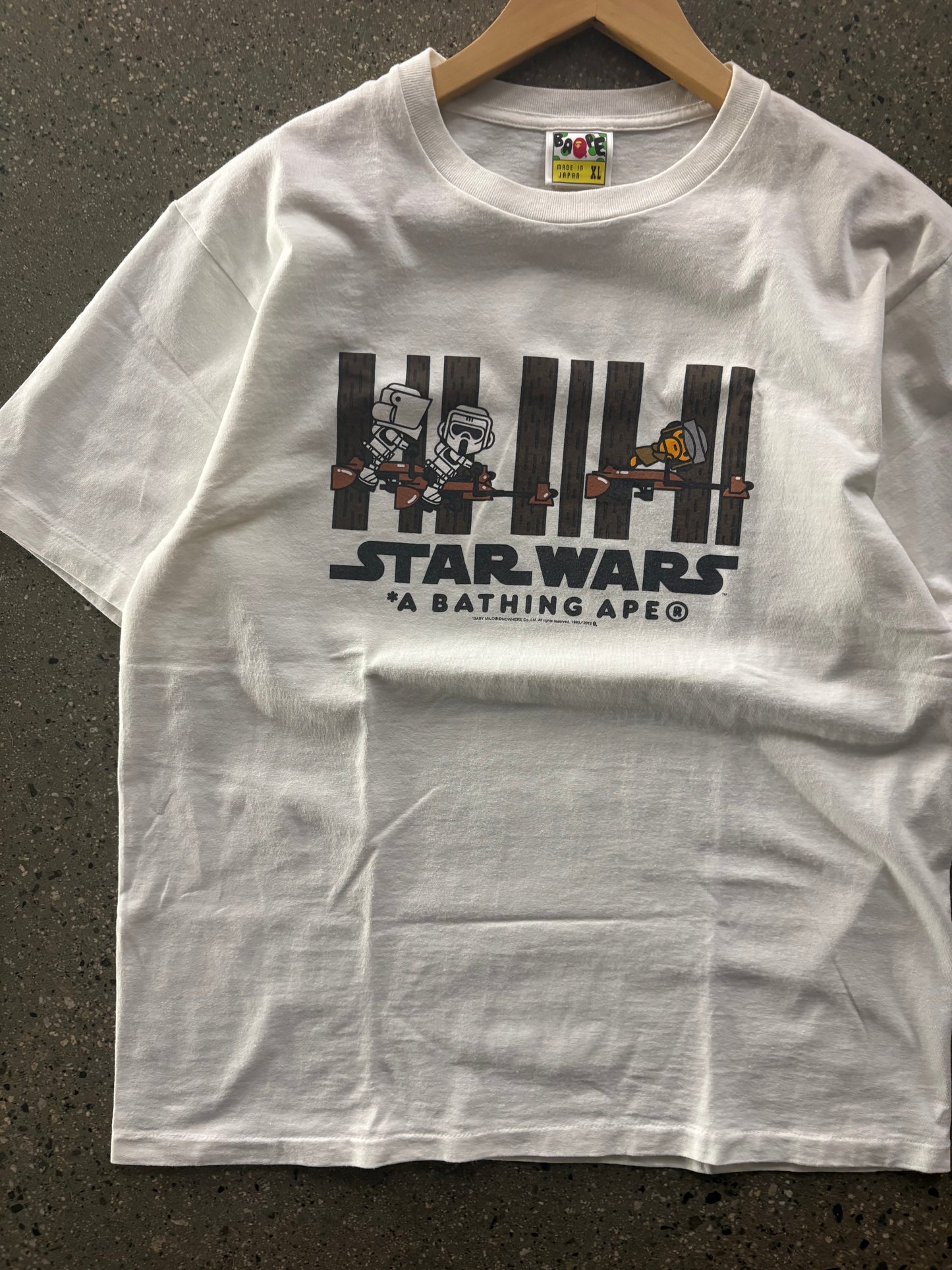 (XL) Starwars x Bape Anniversary 2012