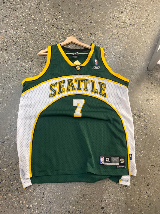 (XL) Vintage Reebok Seattle SuperSonics Rashard Lewis Jersey