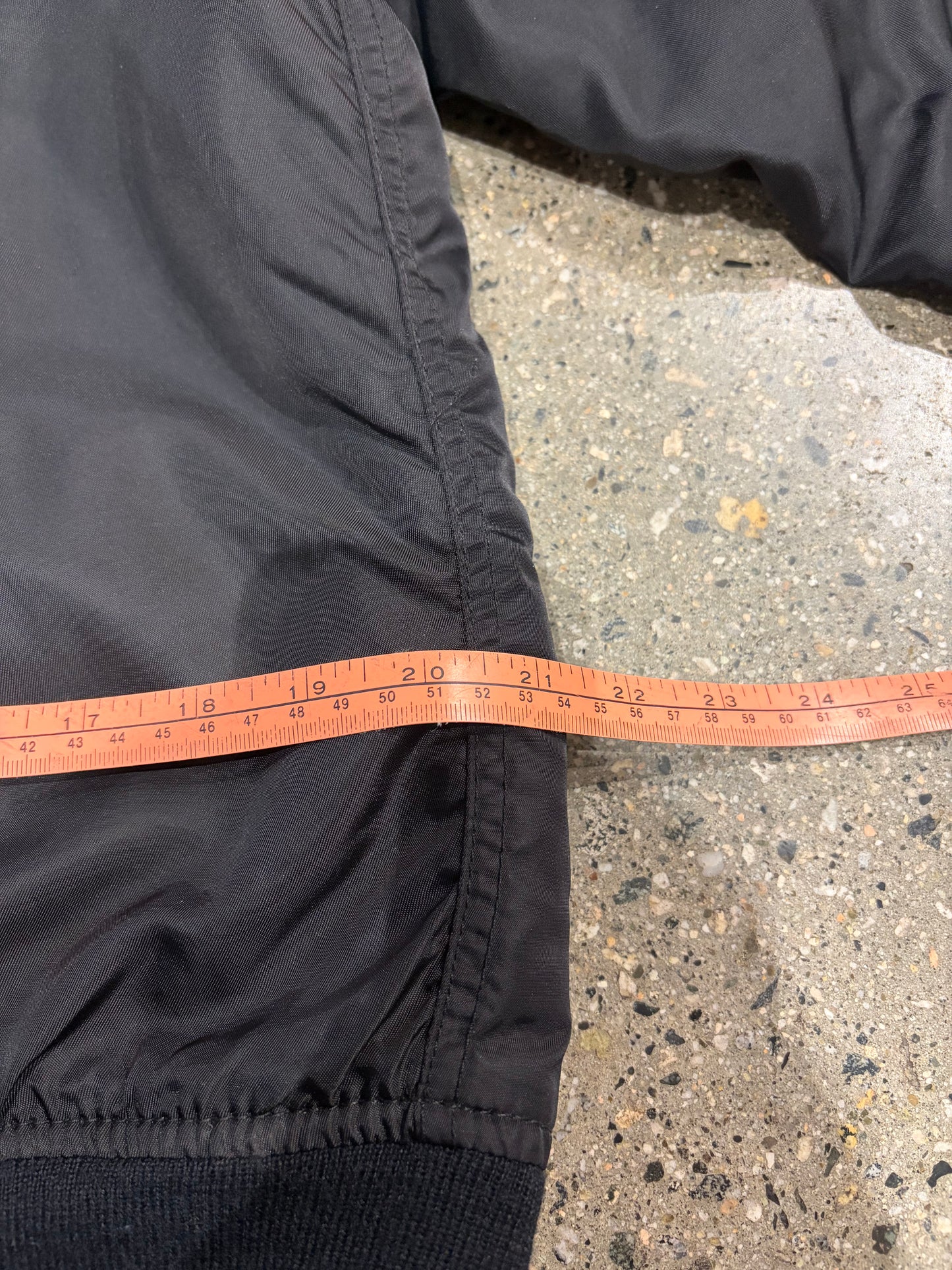 (S) Bape MA1 Black Bomber Jacket