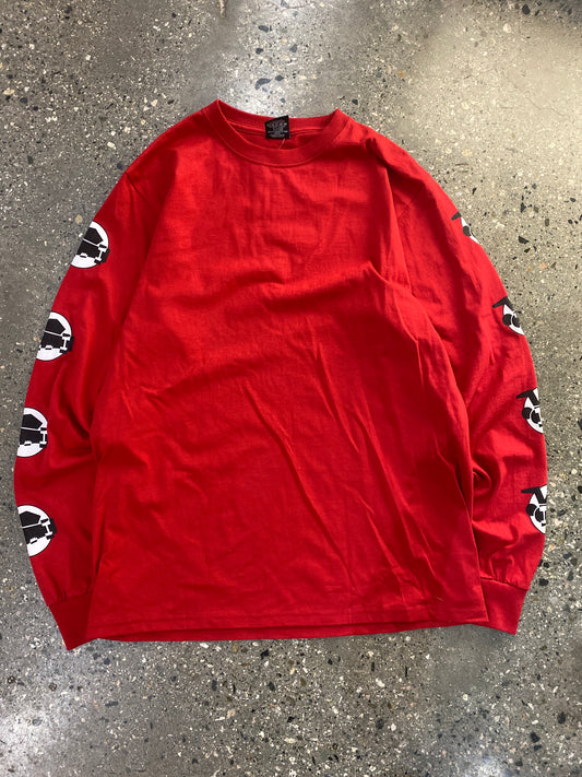 (M) Stussy Red LS