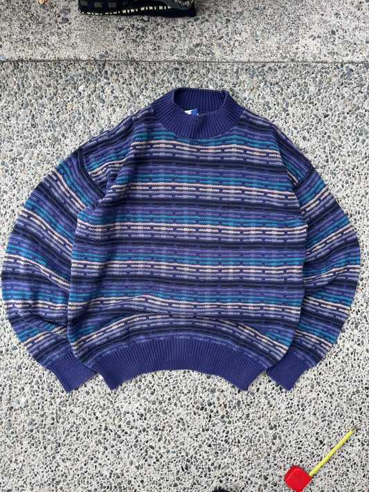 (M/L) 90s Textured 3D Knitwear